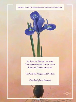 cover image of A Social Biography of Contemporary Innovative Poetry Communities